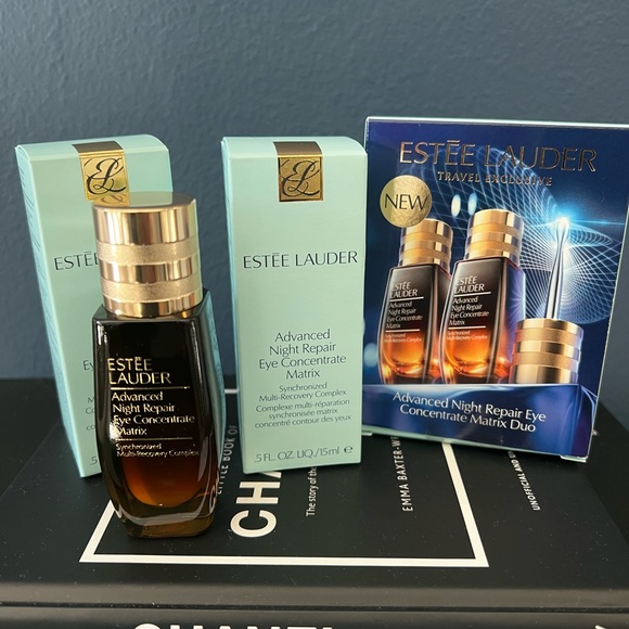 Advanced Night Repair Eye Concentrate Matrix Duo (2) 5ml bottles NIB - Picture 4 of 7